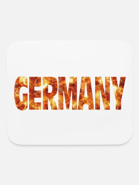 Germany - Mouse pad Horizontal - white - Front