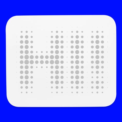HI! (light color) - Mouse pad Horizontal