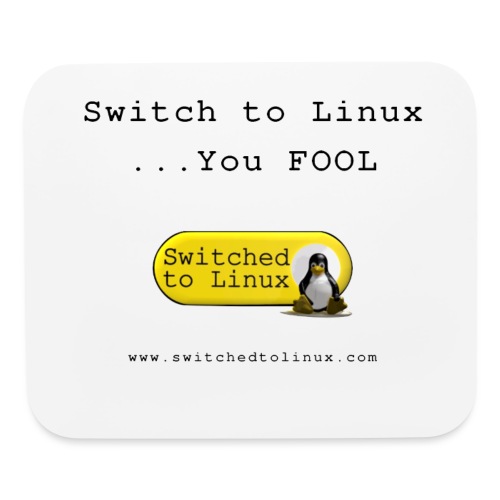 Switch to Linux You Fool - Mouse pad Horizontal
