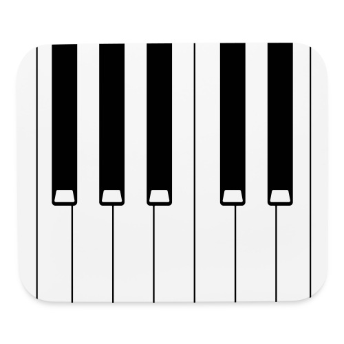 Piano - Mouse pad Horizontal