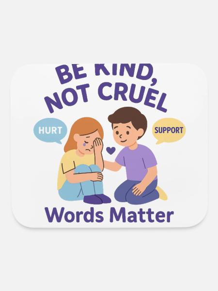 Support It Matters Compassion Shirt - Mouse pad Horizontal - white - Front
