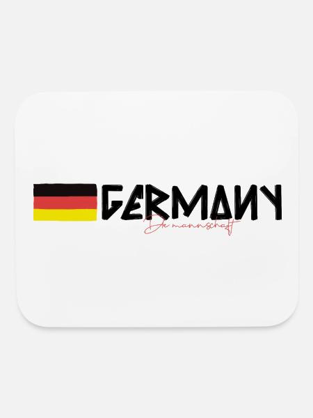 Germany - Mouse pad Horizontal - white - Front