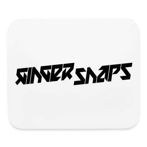 Ginger Snap5 logo (slim black) - Mouse pad Horizontal