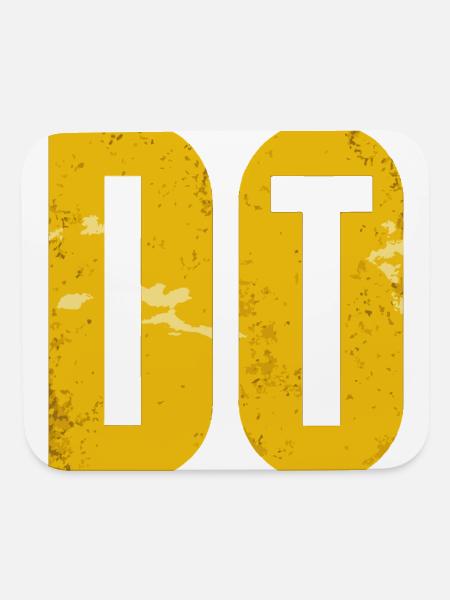 Grunge DO IT Bold Letters - Mouse pad Horizontal - white