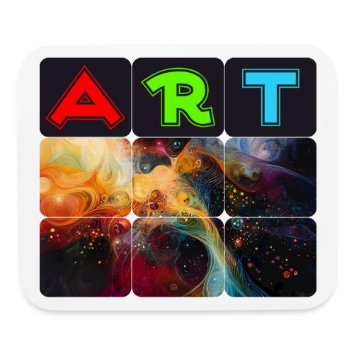 Waves of Art - Mouse pad Horizontal