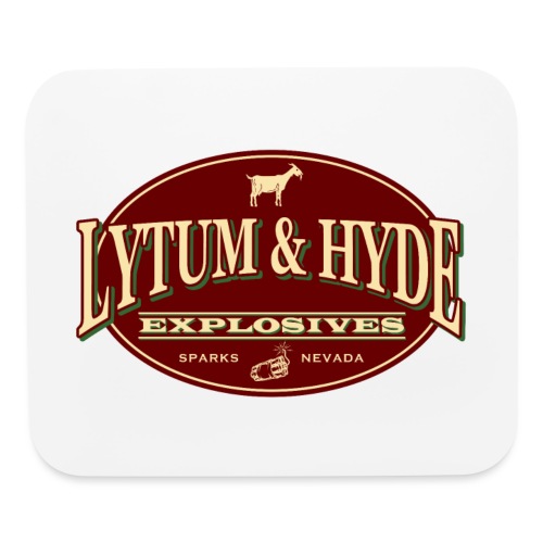 Lytum and Hyde Logo - Mouse pad Horizontal