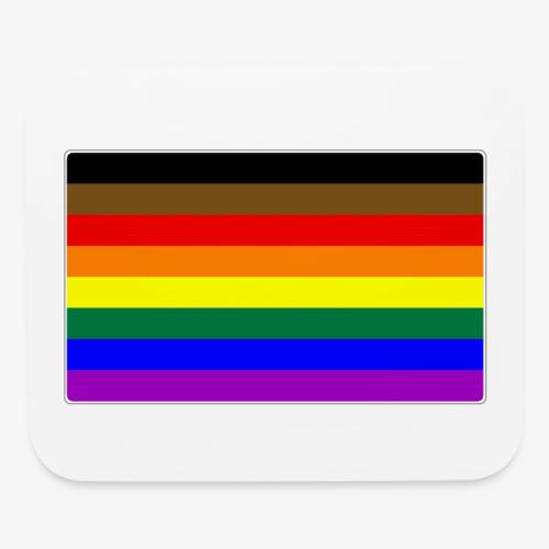 Philly LGBTQ Gay Pride Flag - Mouse pad Horizontal