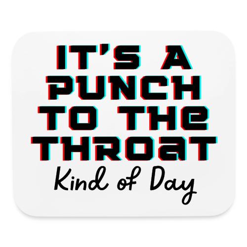 Punch to the Throat - Mouse pad Horizontal