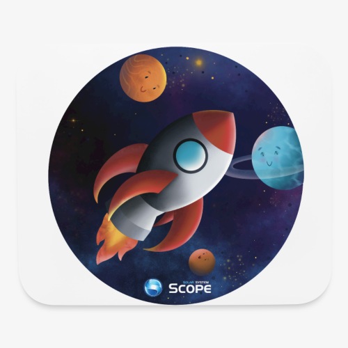 Solar System Scope : Little Space Explorer - Mouse pad Horizontal