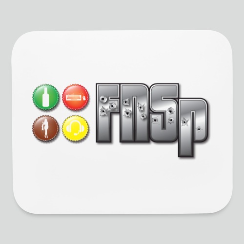 FNSp Bottletops logo design - Mouse pad Horizontal