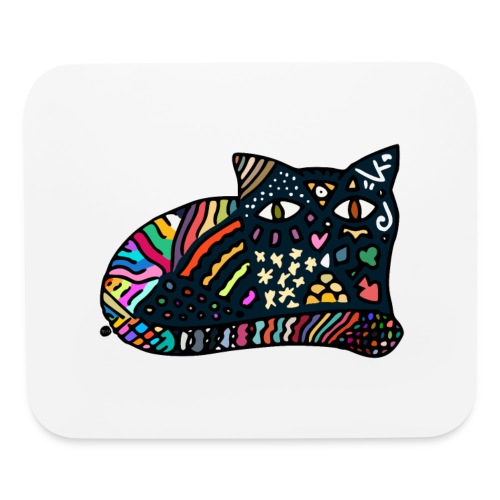 Dreamlike Cat - Mouse pad Horizontal