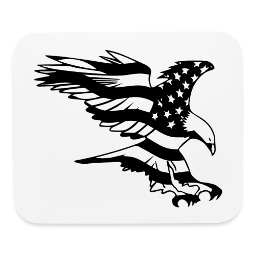 Patriotic Eagle - Mouse pad Horizontal