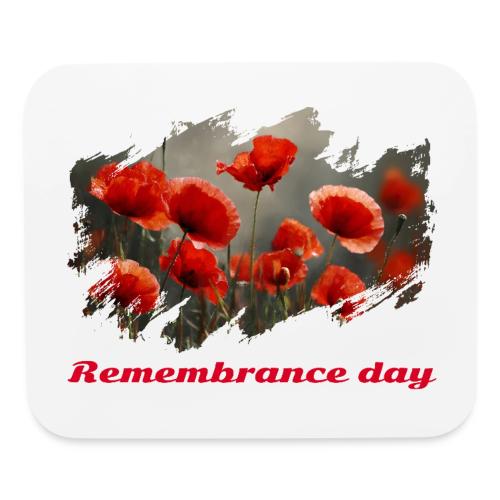Remembrance Day with poppies - Mouse pad Horizontal