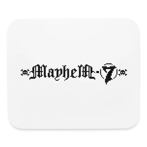 MayheM-7 - Logo 4 - Black - Mouse pad Horizontal