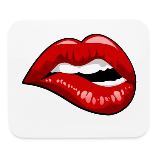 Lip Bite - Mouse pad Horizontal