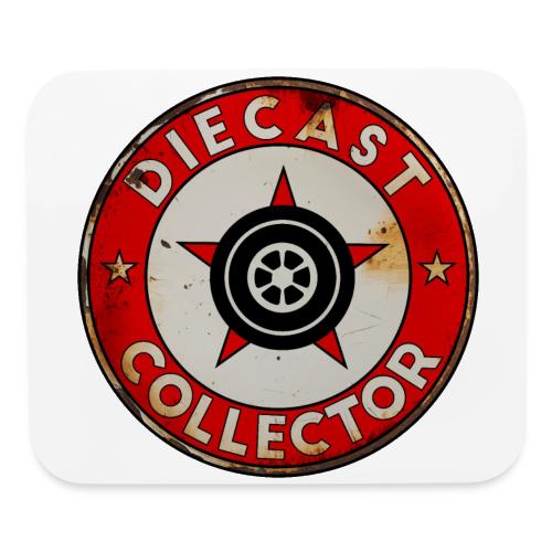 Diecast Collector Rusted Sign - Mouse pad Horizontal