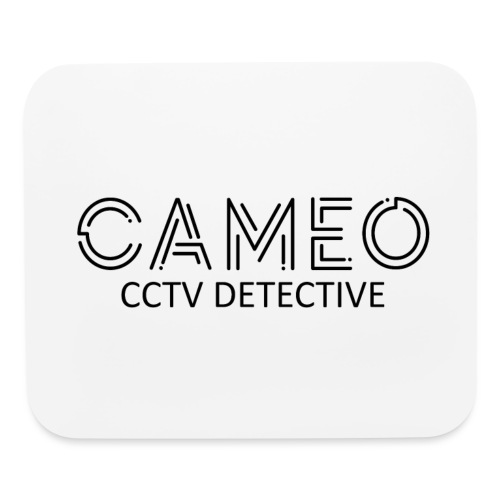 CAMEO CCTV Detective (Black Logo) - Mouse pad Horizontal