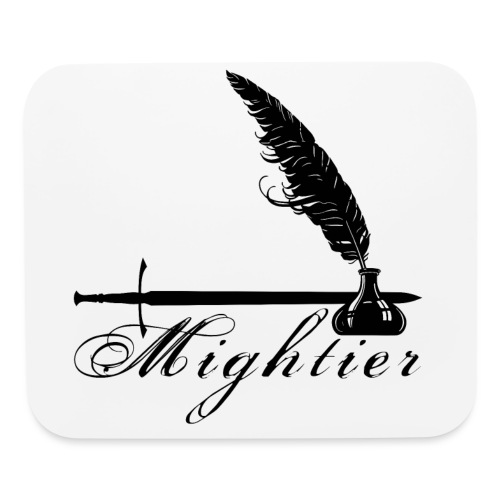 mightier - Mouse pad Horizontal