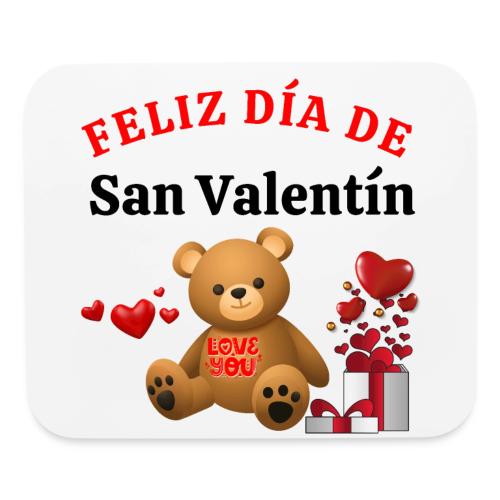 Valentine's Day Celebration Bears Love Hearts. - Mouse pad Horizontal