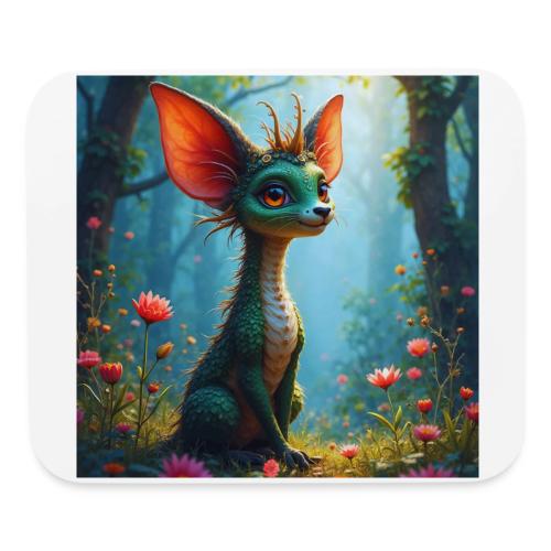 Fantasy Forest Character with Magical Vibe - Mouse pad Horizontal