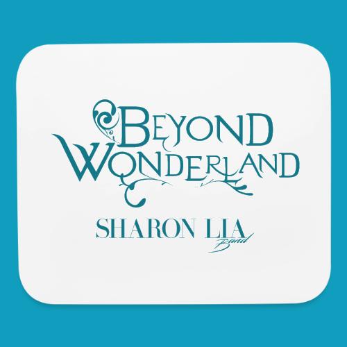 Beyond Wonderland Teal Logo - Mouse pad Horizontal