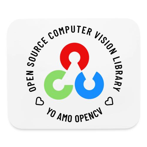 Yo Amo OpenCV (Dark Logo) - Mouse pad Horizontal