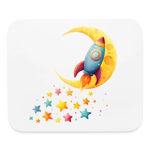 Rocket Trail of Stars - Mouse pad Horizontal