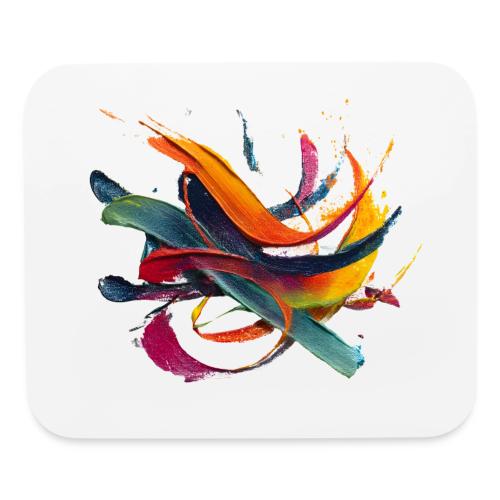 Colorful Waves - Mouse pad Horizontal