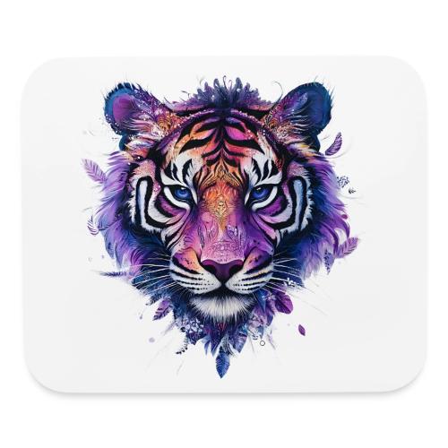 Mystic Violet Tiger - Mouse pad Horizontal