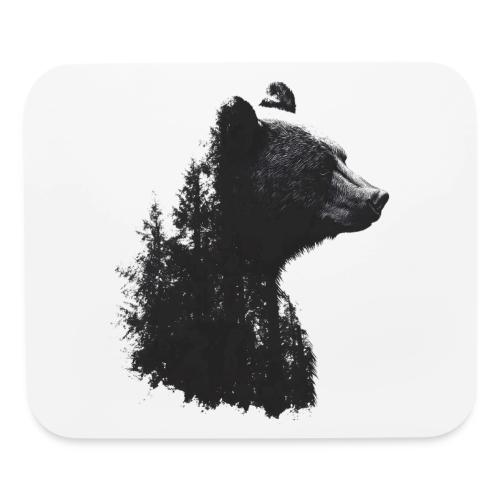Forest Within the Bear - Mouse pad Horizontal