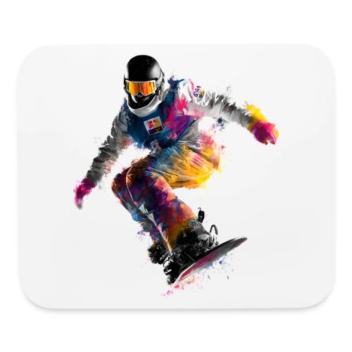 Snowboarding: Frozen Palette - Mouse pad Horizontal