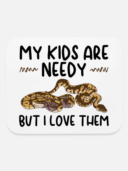 snake - Mouse pad Horizontal - white
