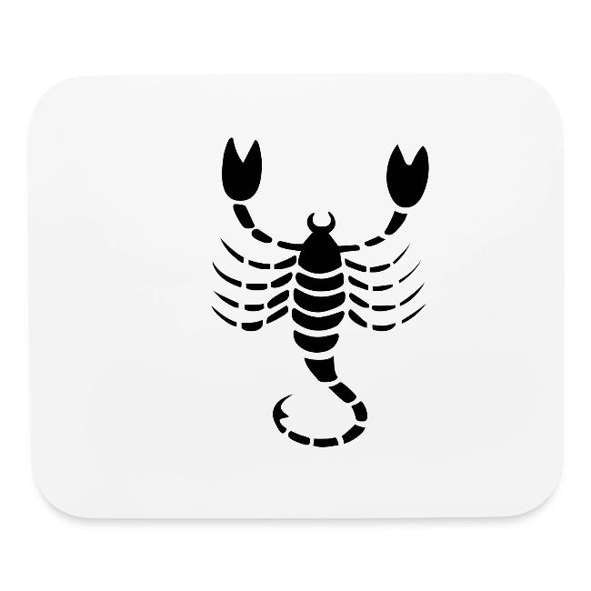 Scorpio Zodiac Sign Birthday Shirt Mouse Pad Horizontal