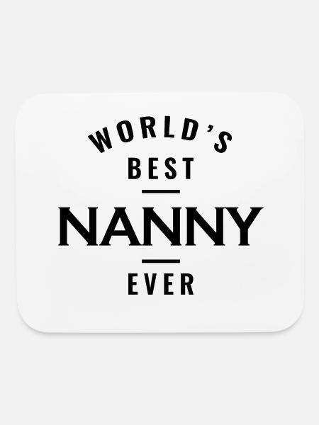 Babysitter Babysitting Nanny Nannies Child Care - Mouse pad Horizontal - white - Front