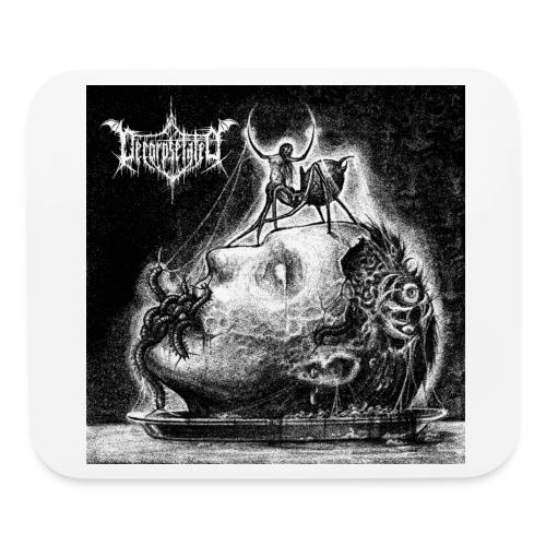 Decorpsetated - Human Words album cover, black - Mouse pad Horizontal