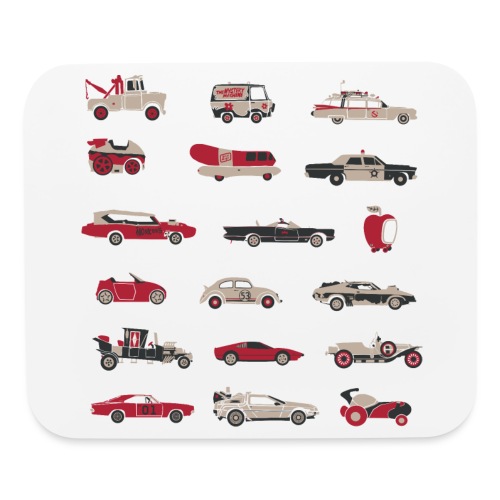 Cool Cars From the Ages - Mouse pad Horizontal