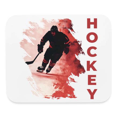 Hockey Fire - Mouse pad Horizontal