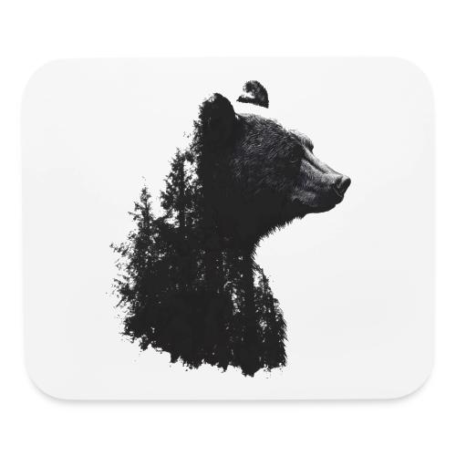 Forest Within the Bear - Mouse pad Horizontal