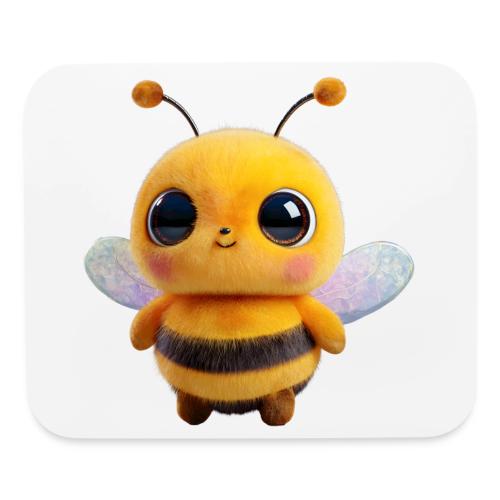 Sweet Cartoon Baby Bee with Innocent Eyes - Mouse pad Horizontal