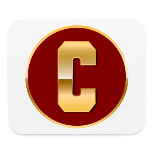Letter C – Capital Varsity Alphabet Monogram - Mouse pad Horizontal