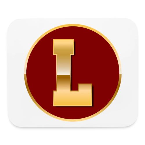 Letter L – Capital Varsity Alphabet Monogram - Mouse pad Horizontal