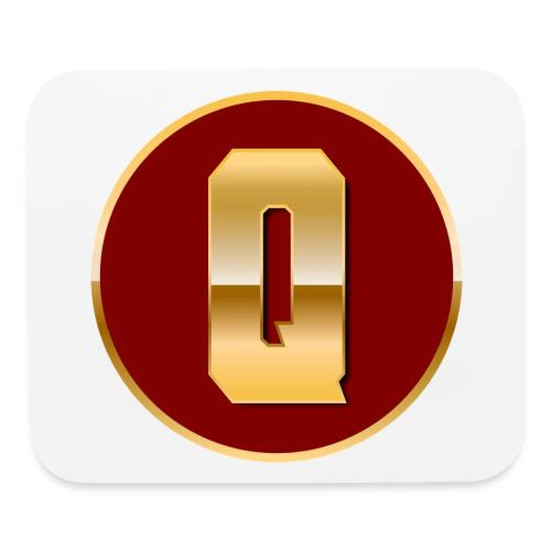 Letter Q – Capital Varsity Alphabet Monogram - Mouse pad Horizontal