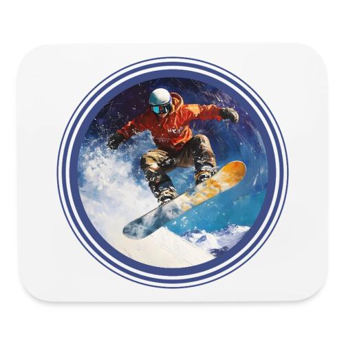 Snowboarding Rush - Mouse pad Horizontal