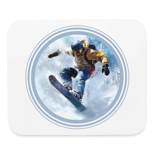 Snowboarding Life - Mouse pad Horizontal
