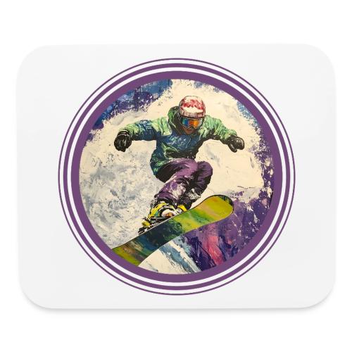 Snowboarding Soul - Mouse pad Horizontal