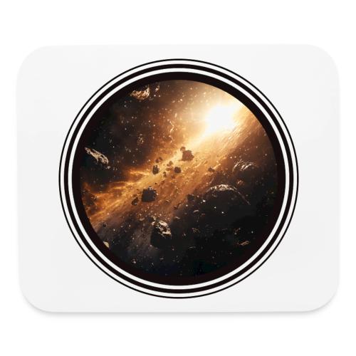 Asteroids Pulse - Mouse pad Horizontal