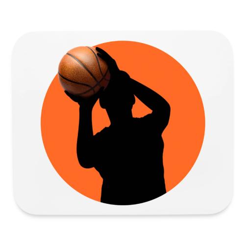 Basketball: Focused Precision - Mouse pad Horizontal