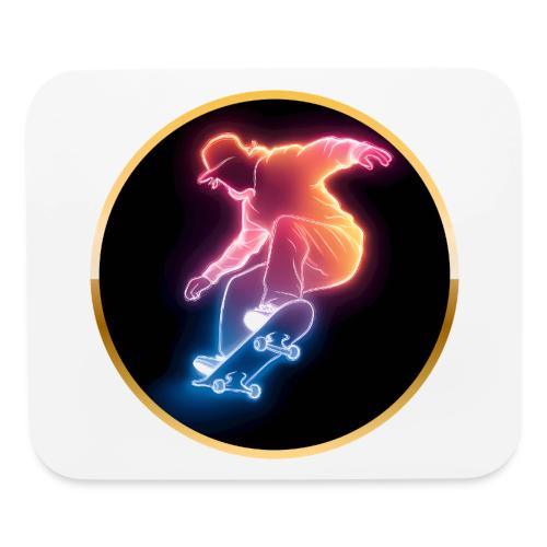 Skateboarding: Golden Trick Rider - Mouse pad Horizontal