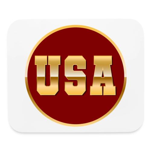 Golden USA Seal - Mouse pad Horizontal