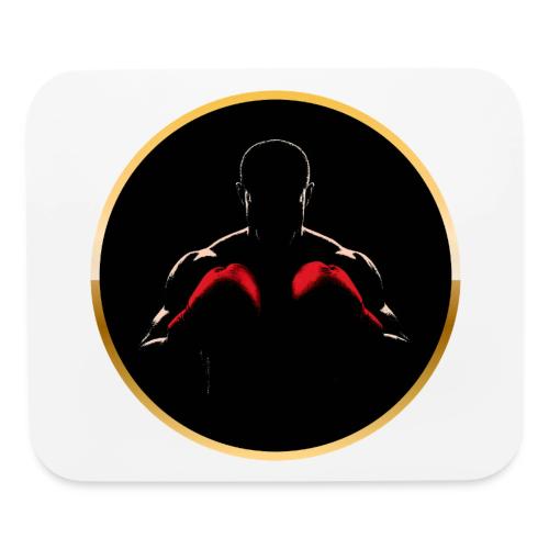 Boxing: Gold Core Muscle - Mouse pad Horizontal
